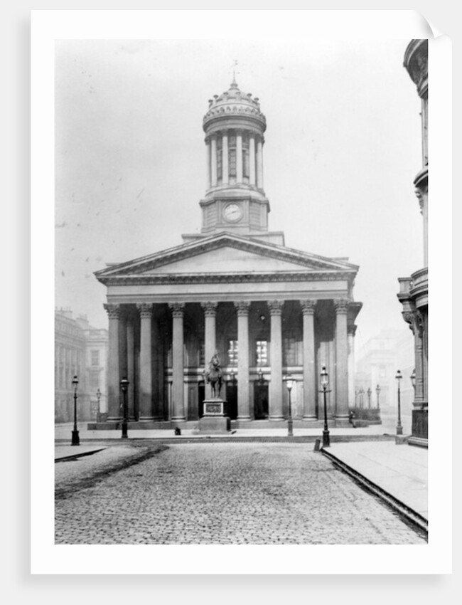Royal Exchange Square, Glasgow, c.1895 by Scottish Photographer