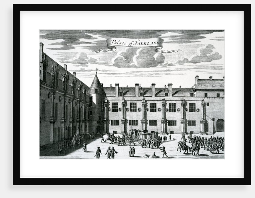 Palace of Falkland by John Slezer