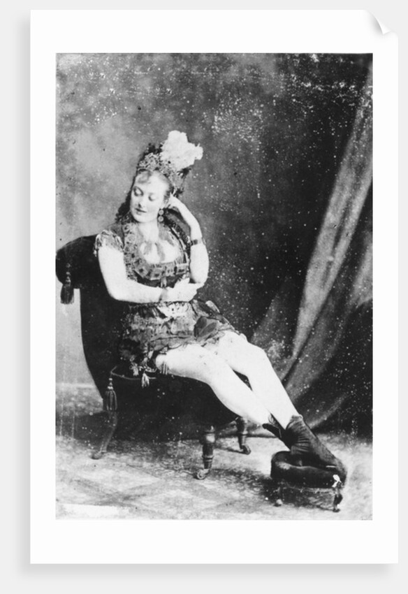 Carte de Visite of Miss Lardy Wilson, c.1870s by English Photographer