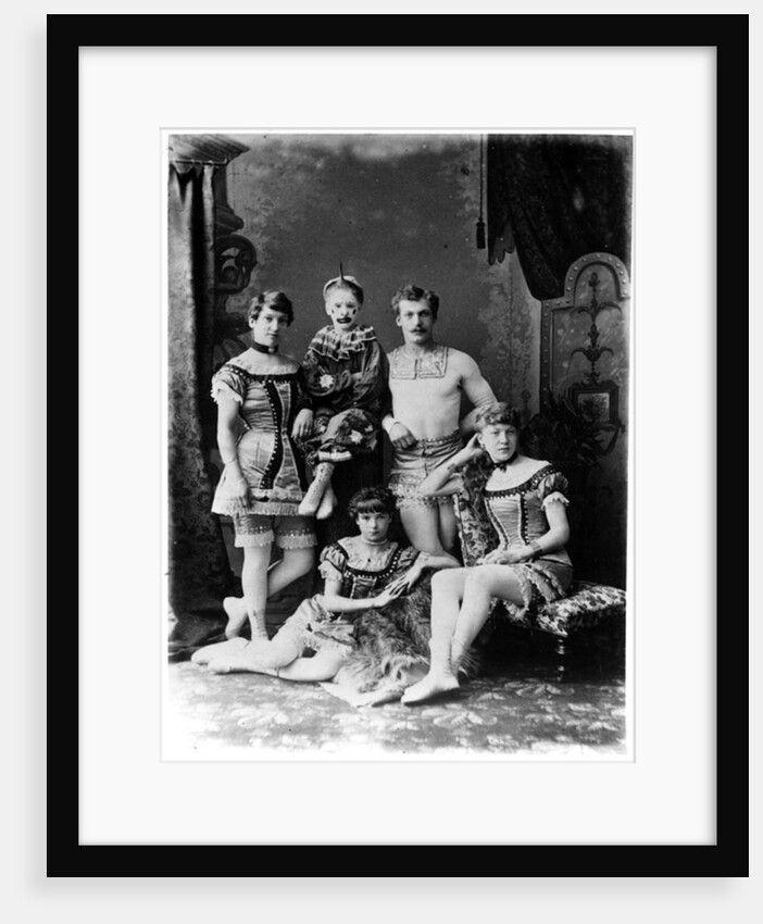 Circus Performers by English Photographer