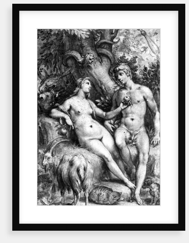 The Temptation, c.1597 by Hendrik Goltzius