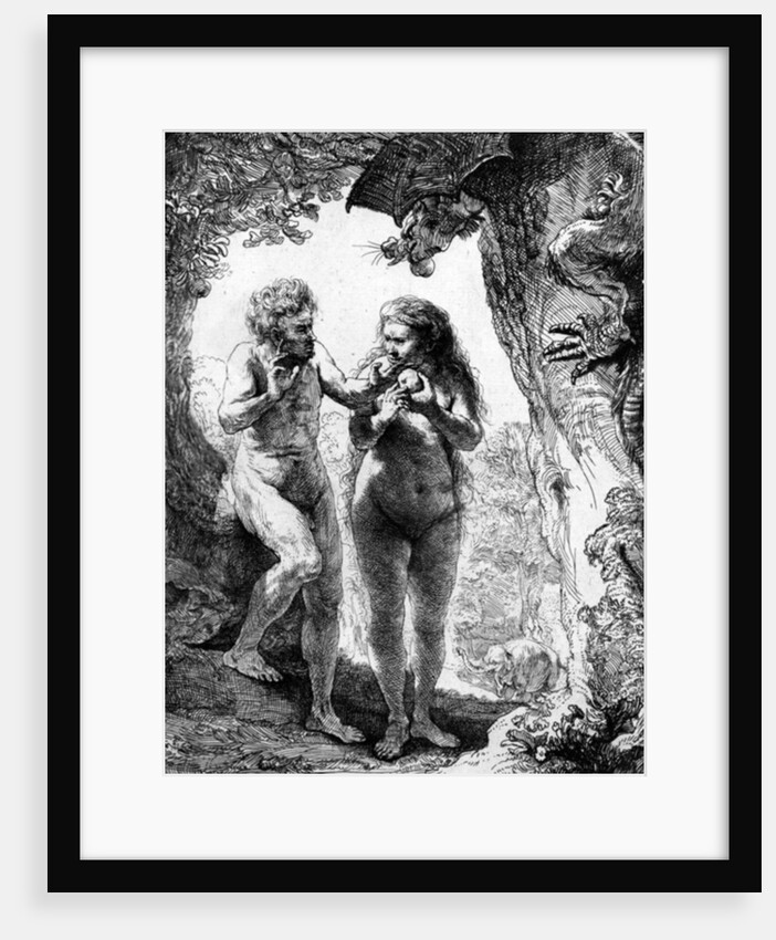 Adam and Eve, 1638 by Rembrandt Harmensz. van Rijn