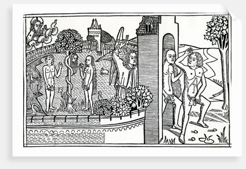 The Fall of Man by German School