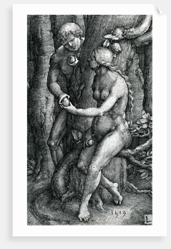 The Fall of Mankind, 1519 by Lucas van Leyden