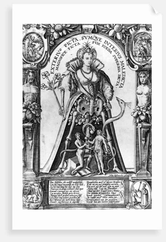 Pride comes before a Fall, c.1600 by Conraad Goltzius