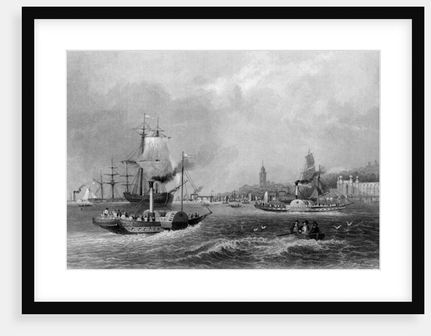 Gravesend by William Henry Bartlett