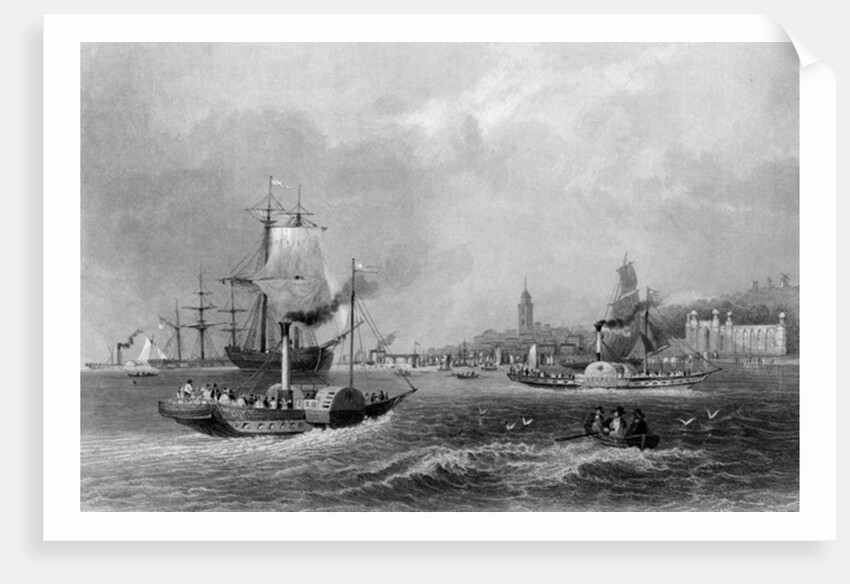 Gravesend by William Henry Bartlett