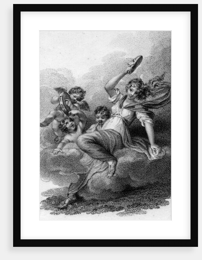 Thalia, Muse of comedy and idyllic poetry, 1805 by English School