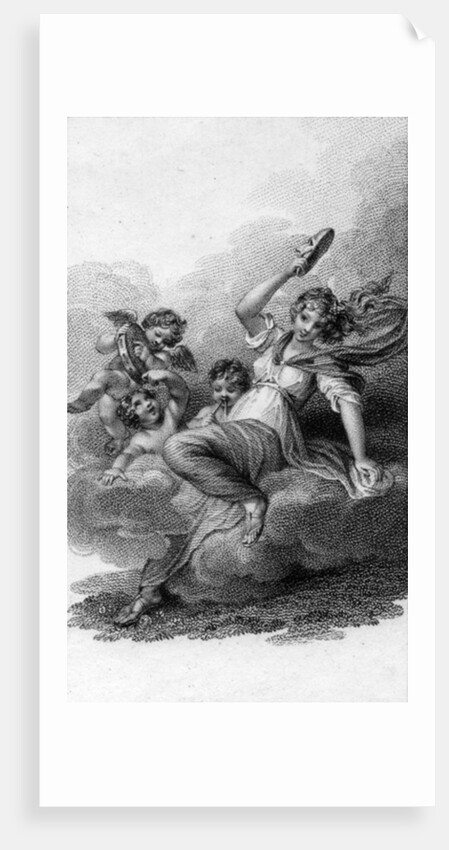 Thalia, Muse of comedy and idyllic poetry, 1805 by English School
