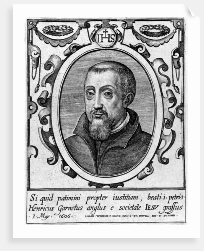 Henry Garnett by Johannes Wierix