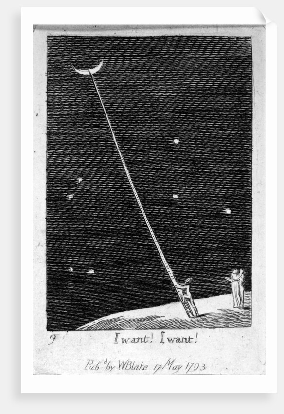 I Want! I Want!, 1793 by William Blake