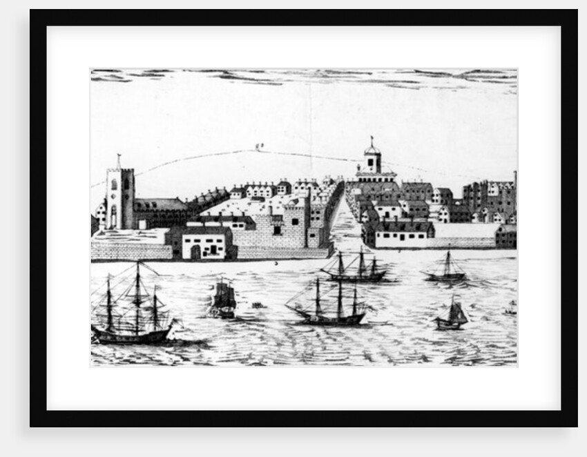 The West Prospect of the Town of Liverpool, as it appeared about the year 1680 by John Eyes Jnr