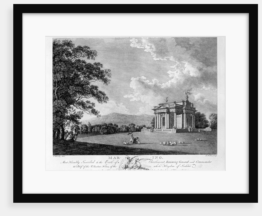 The Casino at Marino, 1783 by Irish School
