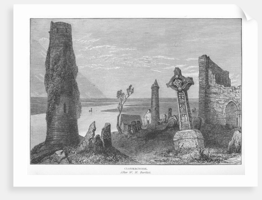 Clonmacnoise by William Henry Bartlett
