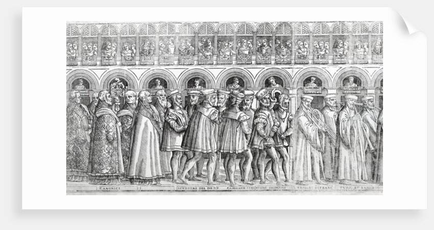 Dogal Procession, c.1555-60 by Matteo Pagani