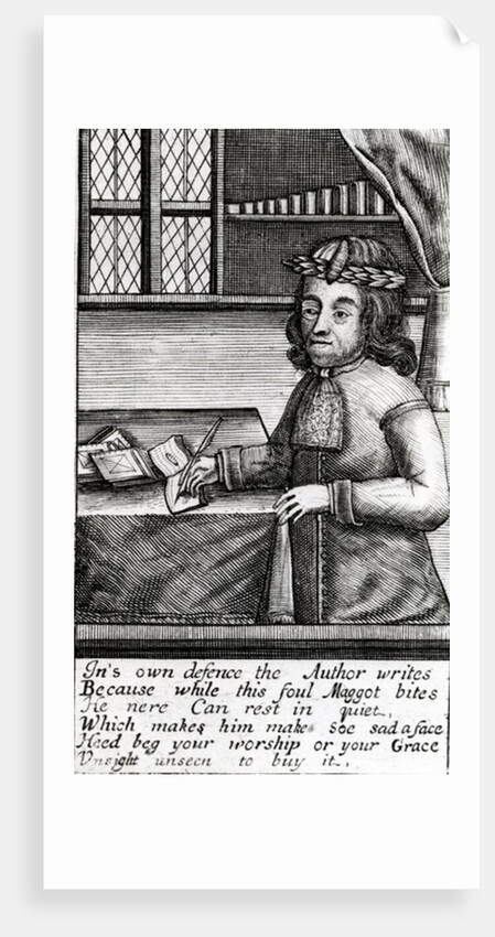 Frontispiece to 'Maggots' written by Samuel Wesley, c.1685 by English School