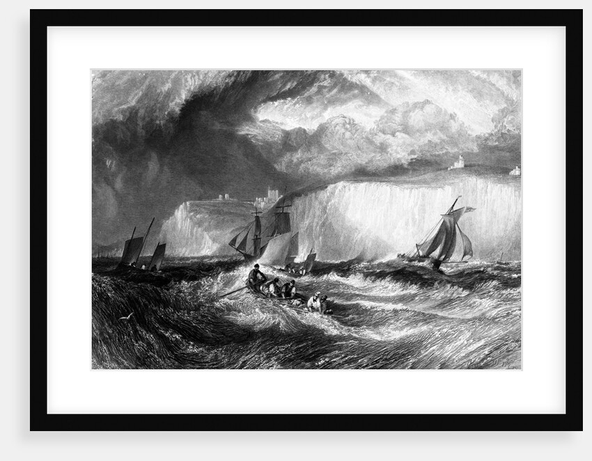The Straits of Dover, engraved by William Miller, 1827 by Joseph Mallord William Turner