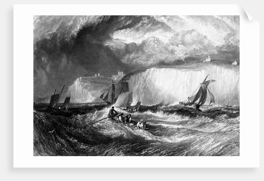 The Straits of Dover, engraved by William Miller, 1827 by Joseph Mallord William Turner