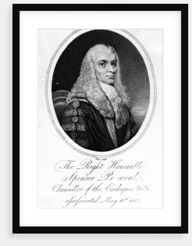 The Right Honorable Spencer Perceval, 1812 by English School