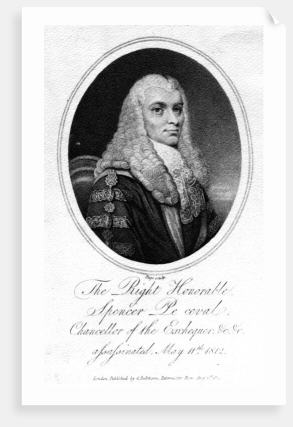 The Right Honorable Spencer Perceval, 1812 by English School