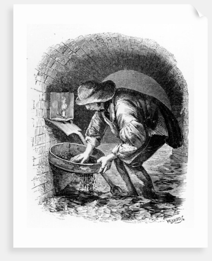 The Sewer-hunter by English School