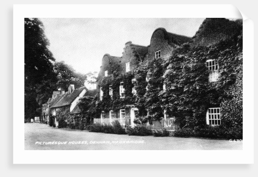 Picturesque houses, Denham, near Uxbridge by English Photographer