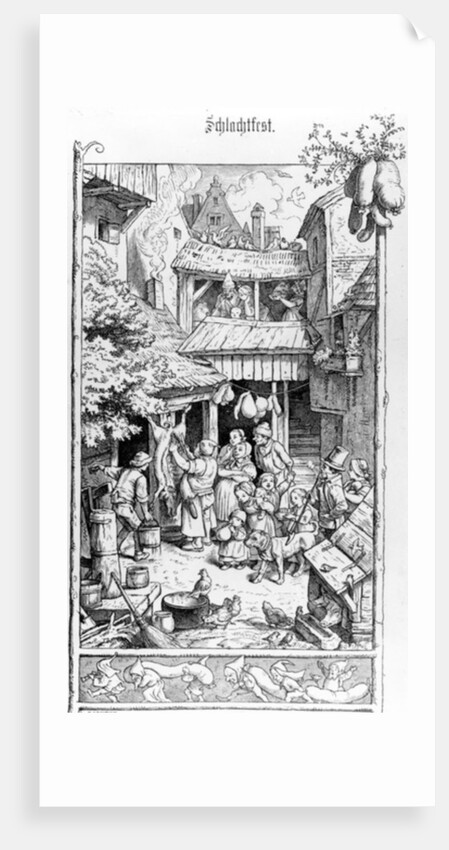 German Schlachtfest by August Gaber