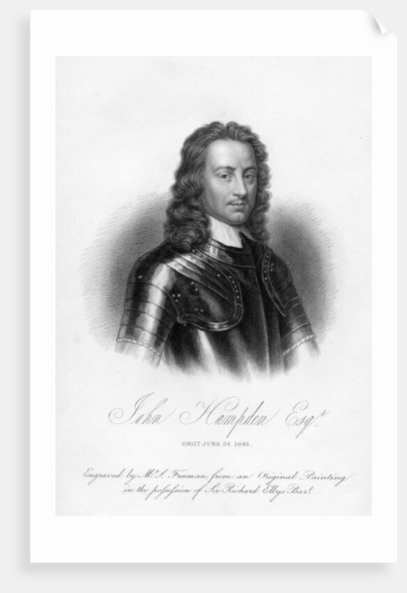John Hampden by Samuel Freeman