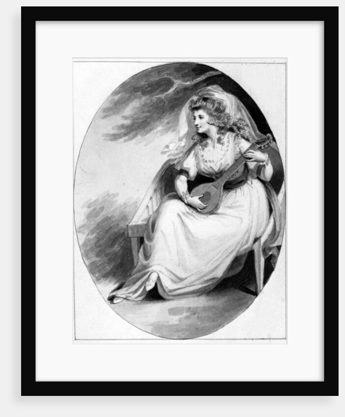 Elizabeth Farren in the role of Olivia, c.1785 by Edward Francis Burney