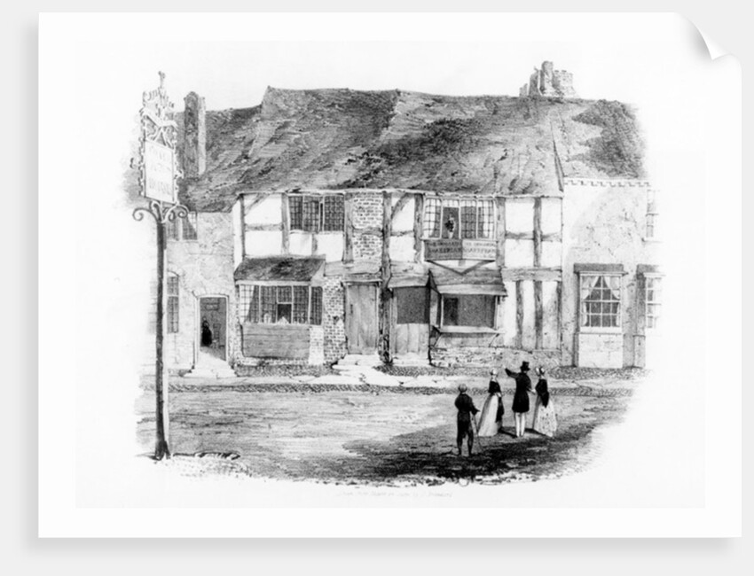 The Birthplace of Shakespeare by John (after) Brandard