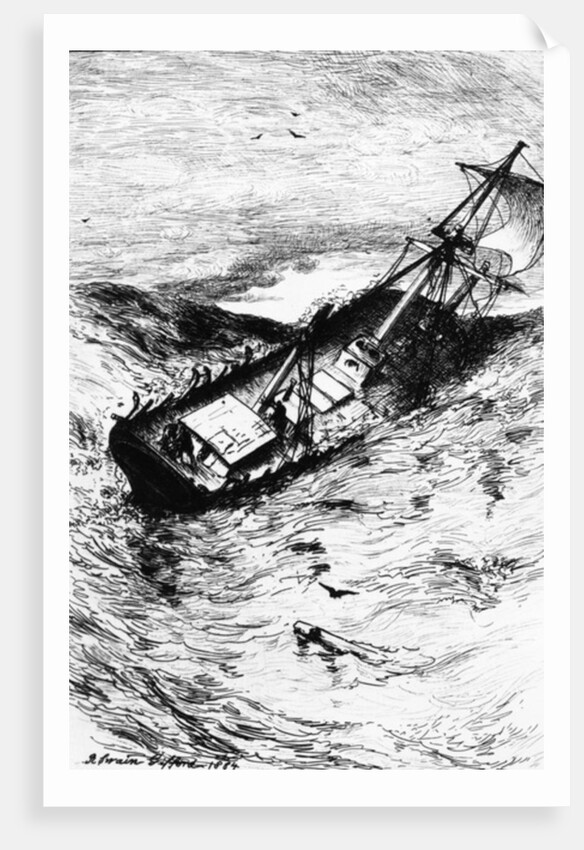 Wreck of the Grampus by Robert Swain Gifford