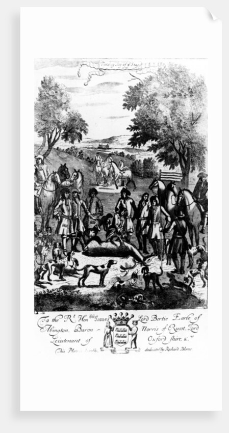 Taking Say of ye Stagg by English School