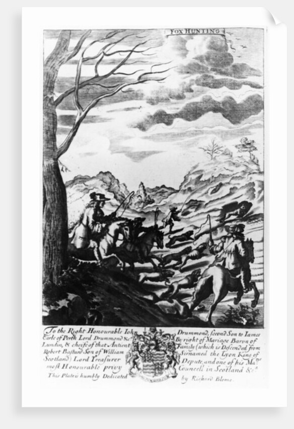 Fox Hunting by English School