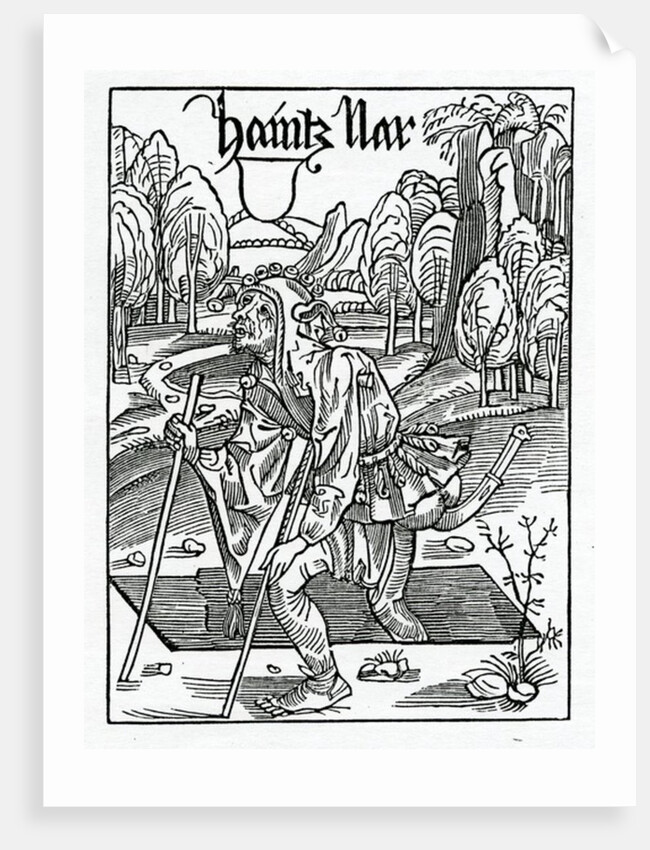 Of old folys that is to say the longer they lyue the more they ar gyuen to foly by (after) German School