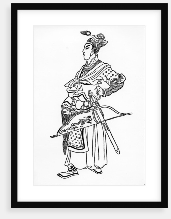 Batu Khan, Mongol ruler, 1871 by Anonymous