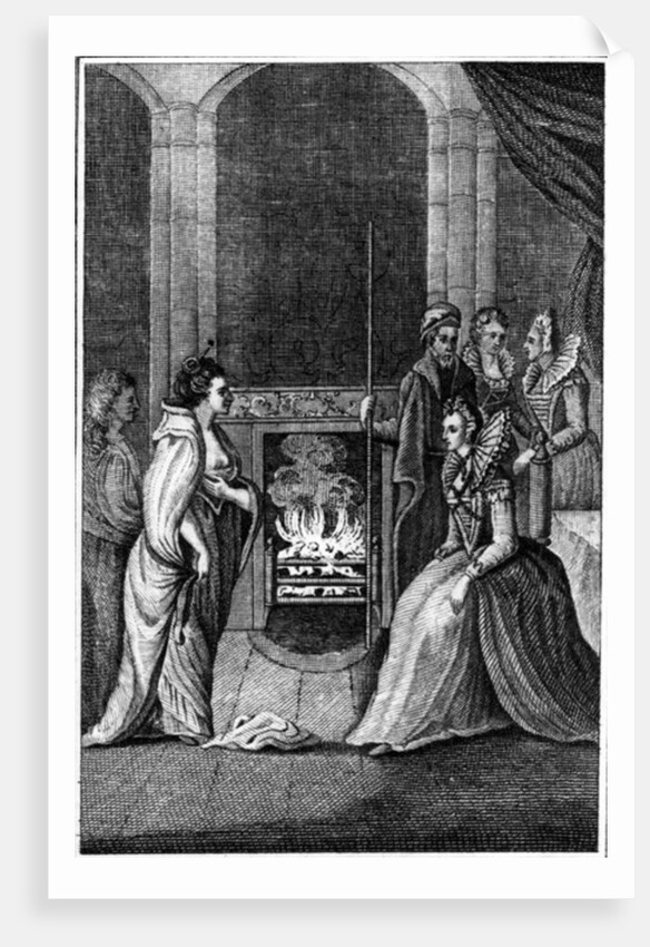 Grana Uile introduced to Queen Elizabeth by William Beauford