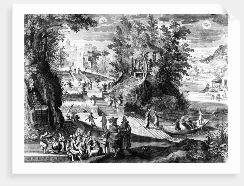 Maius Junius, print made by Aegidius Sadeler II, 1615 by Paul Brill