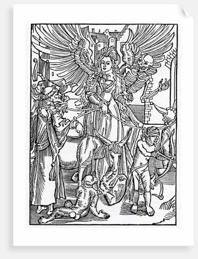 Of disordred loue and veneryous by (after) German School