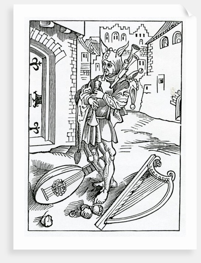 Of impacient folys that wyll nat abyde correccion by (after) German School