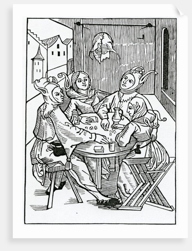 Of carde players and dysers by (after) German School