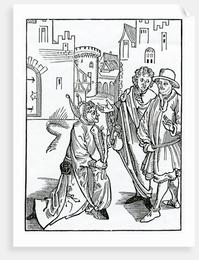 Of the contempt and dispysynge of pouertye by German School