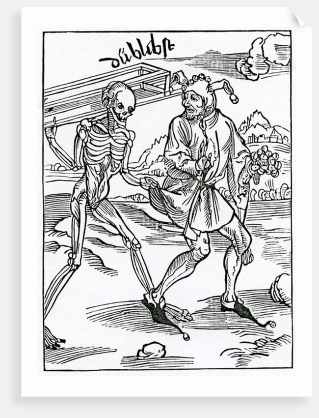 Of folys that despyse deth makynge no prouysion therfore by (after) German School