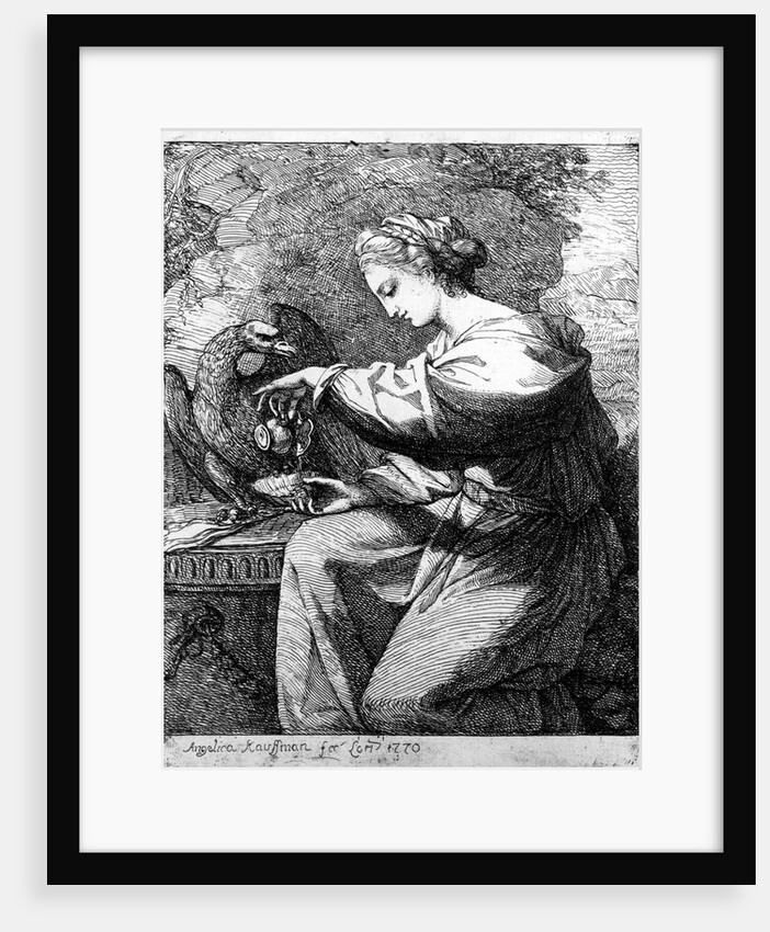 Hebe, 1770 by Angelica Kauffman