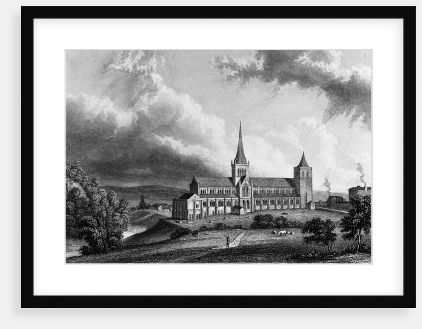 Glasgow Cathedral, engraved by Edward Finden, c.1830 by William Westall