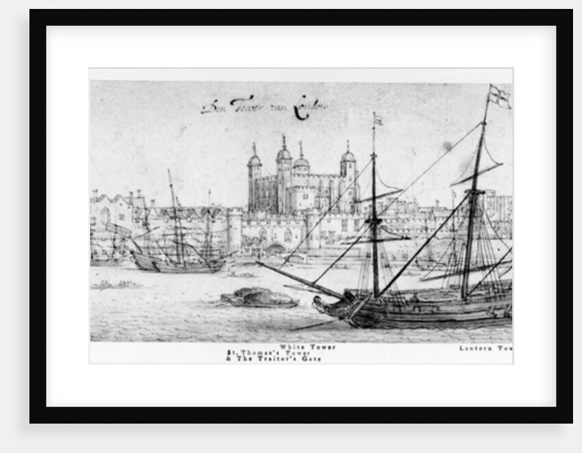 The Tower of London, c.1637-41 by Wenceslaus Hollar