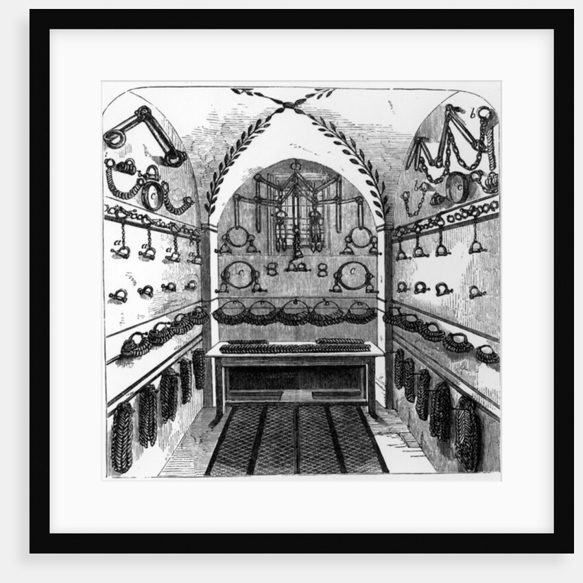 The Fetter-Room at Millbank by English School
