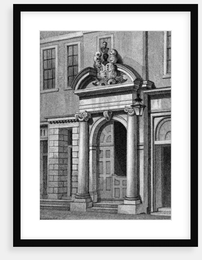 Girdlers' Hall, Basinghall Street, print made by J. Greig, c. 1829-31 by Thomas Hosmer (after) Shepherd
