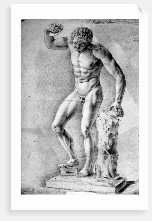 Study of a Cymbal Player by William Pars