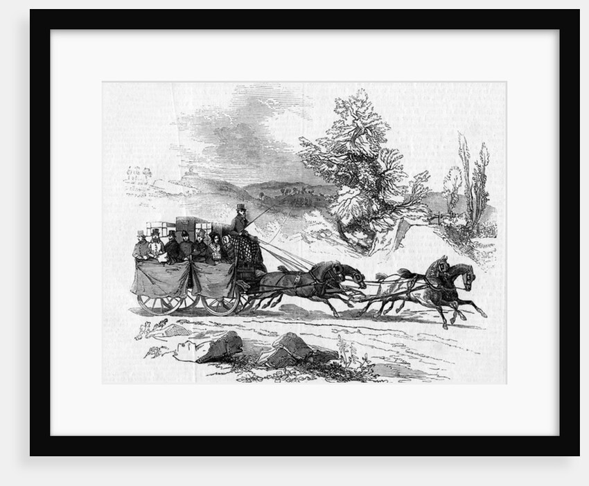 Travelling in the South and West of Ireland in 1845 by English School