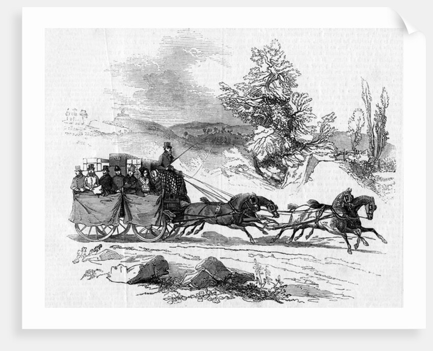 Travelling in the South and West of Ireland in 1845 by English School